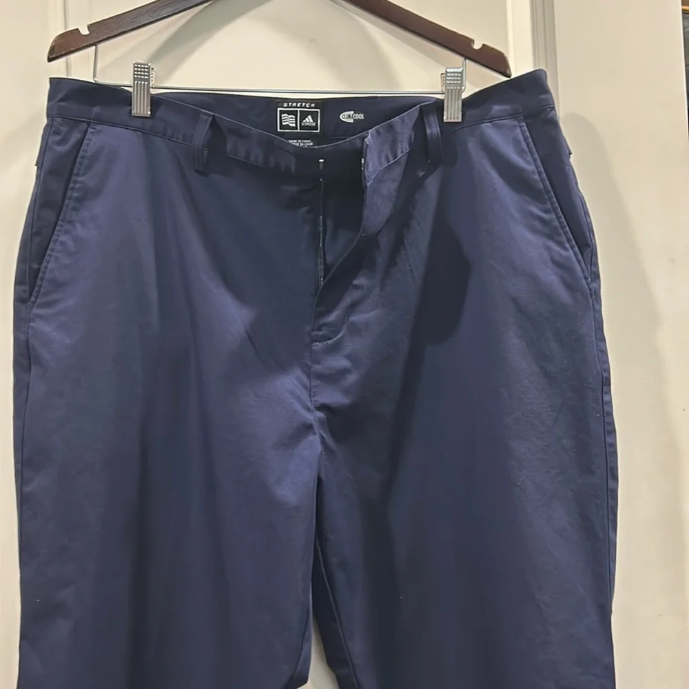 Like New! Adidas Climacool Stretch hike golf hunt Pants vented size 38x32 blue